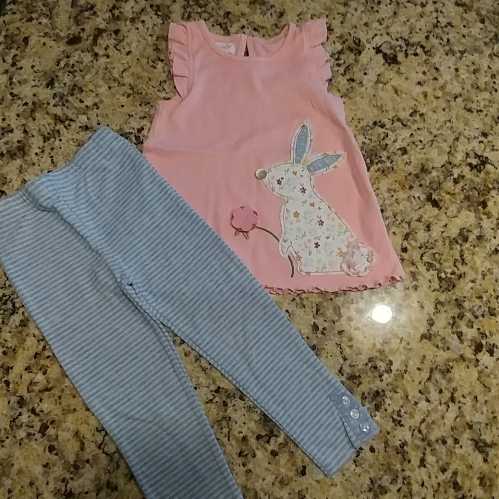 Mud Pie Bunny Outfit